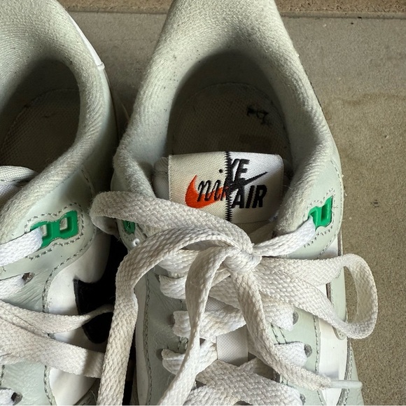 Nike Air Force 1 '07 LV8 Low Split Light Silver White Black DZ2522-001 sz 10 - Picture 5 of 10